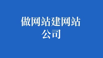 做網(wǎng)站建網(wǎng)站公司